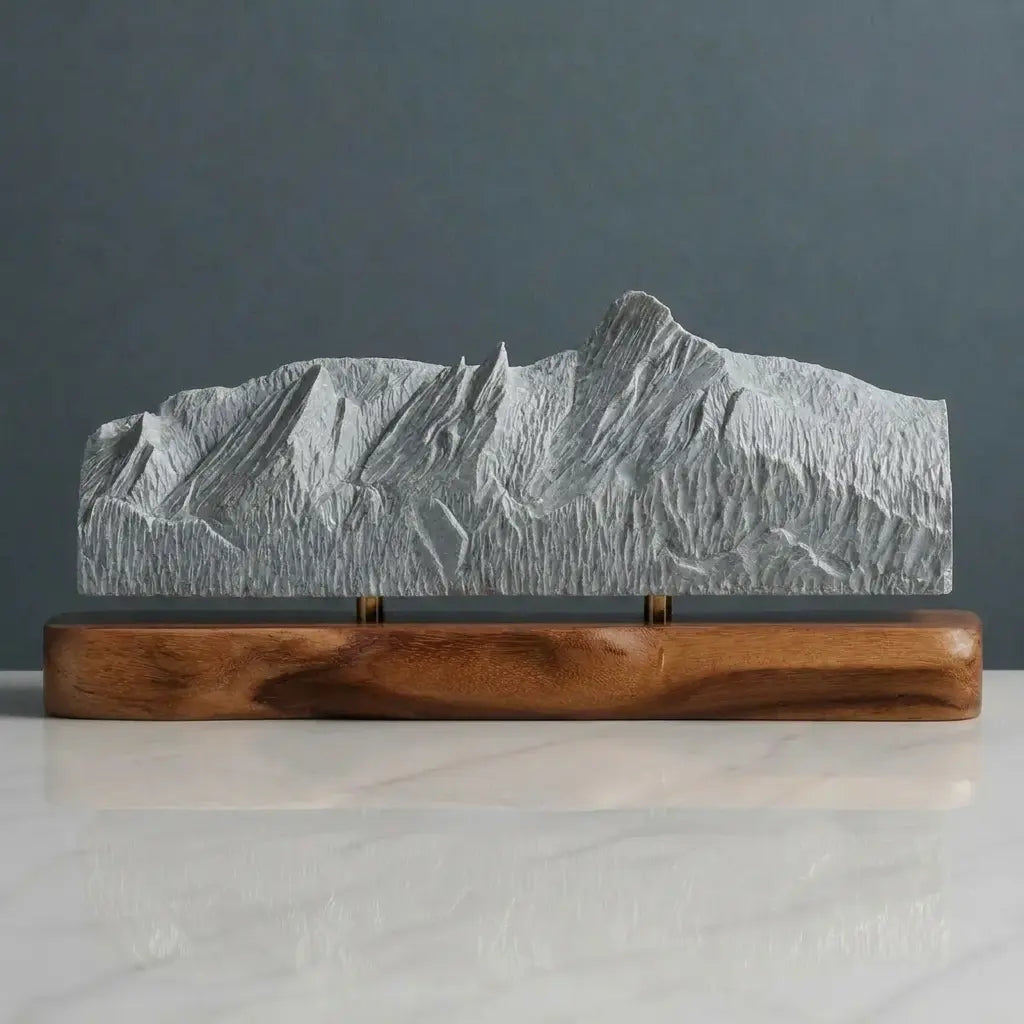 Flatirons Sculpture (Squared Bottom, Colorado) Sculpted Peaks