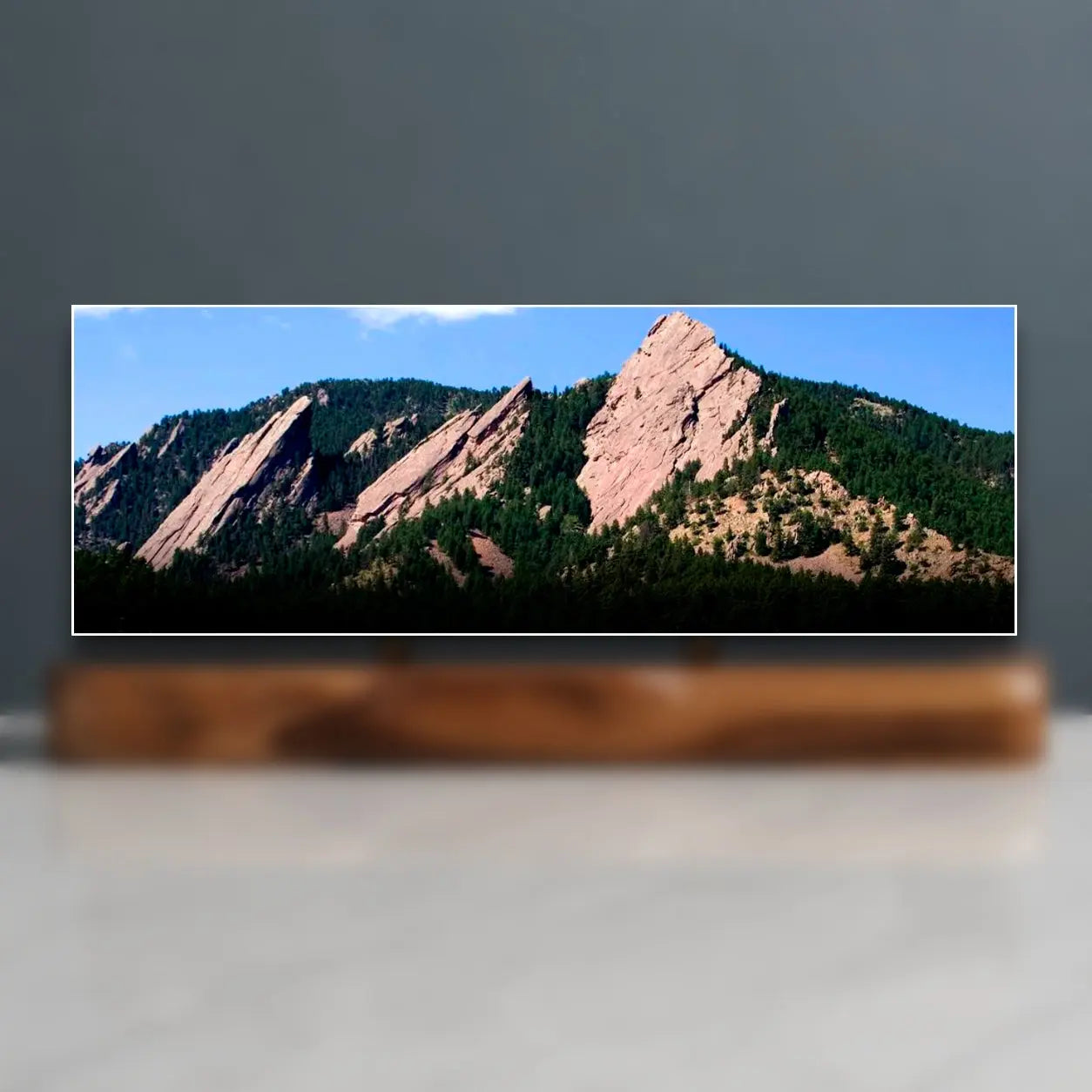 Flatirons Sculpture | Squared Bottom | Colorado | Sculpted Peaks