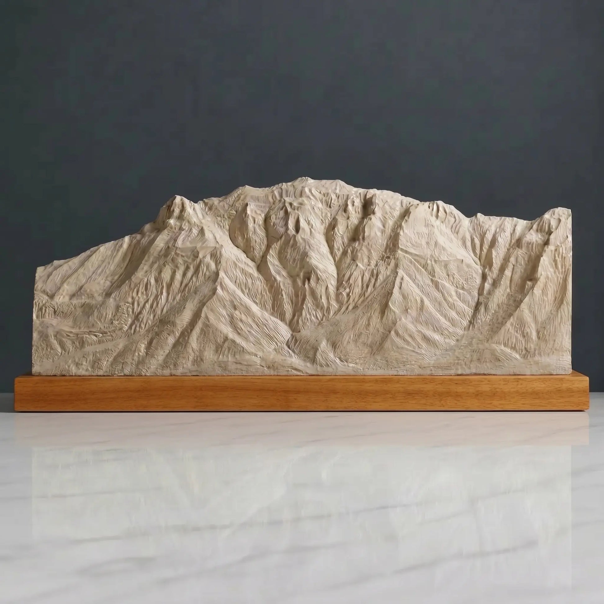 Franklin Mountains Sculpture (East View, El Paso, Texas) Sculpted Peaks