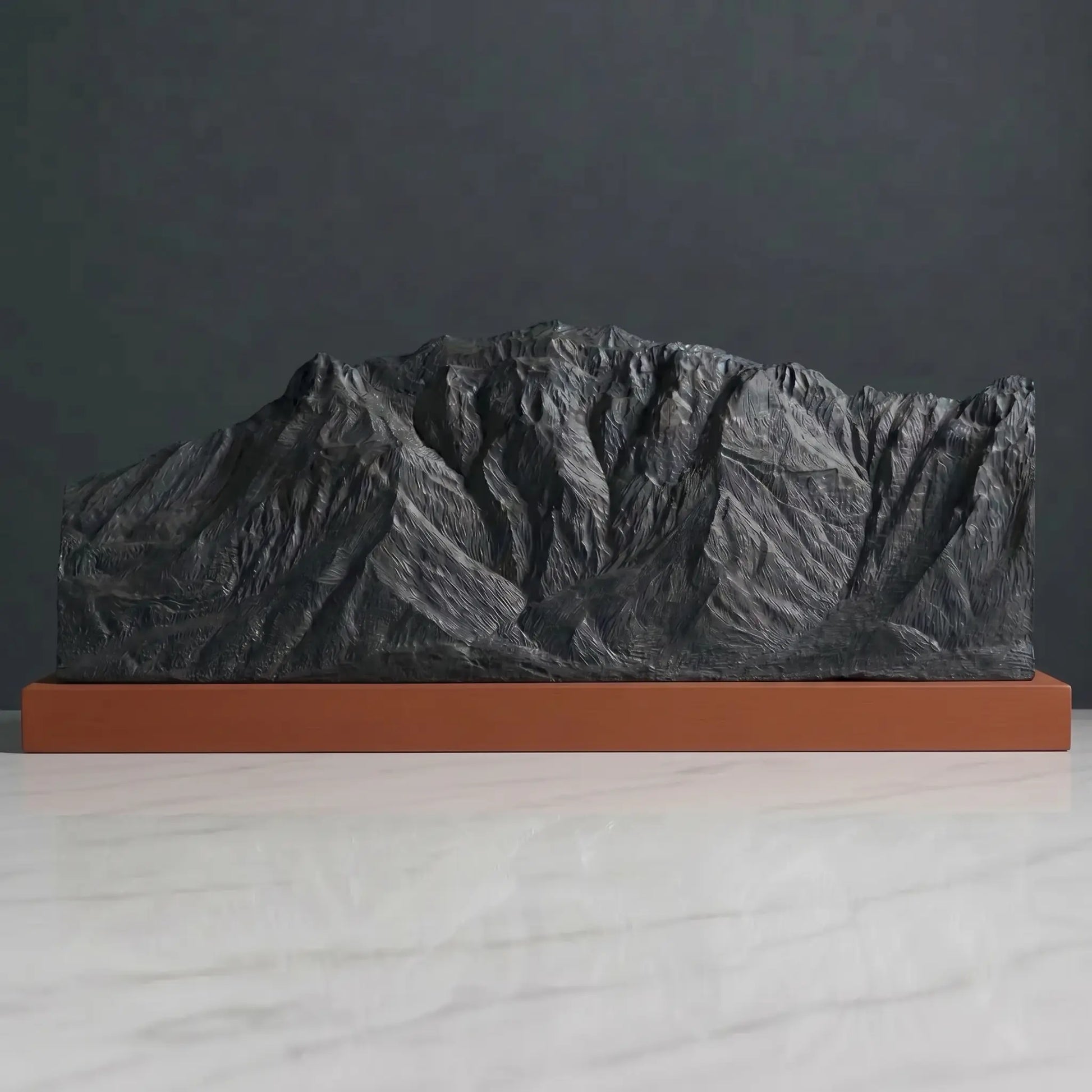 Franklin Mountains Sculpture (East View, El Paso, Texas) Sculpted Peaks