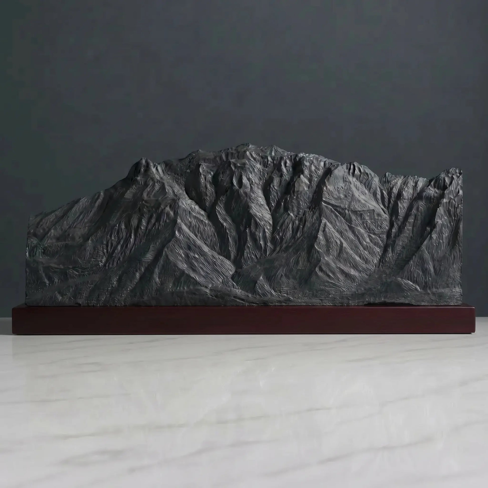 Franklin Mountains Sculpture (East View, El Paso, Texas) Sculpted Peaks