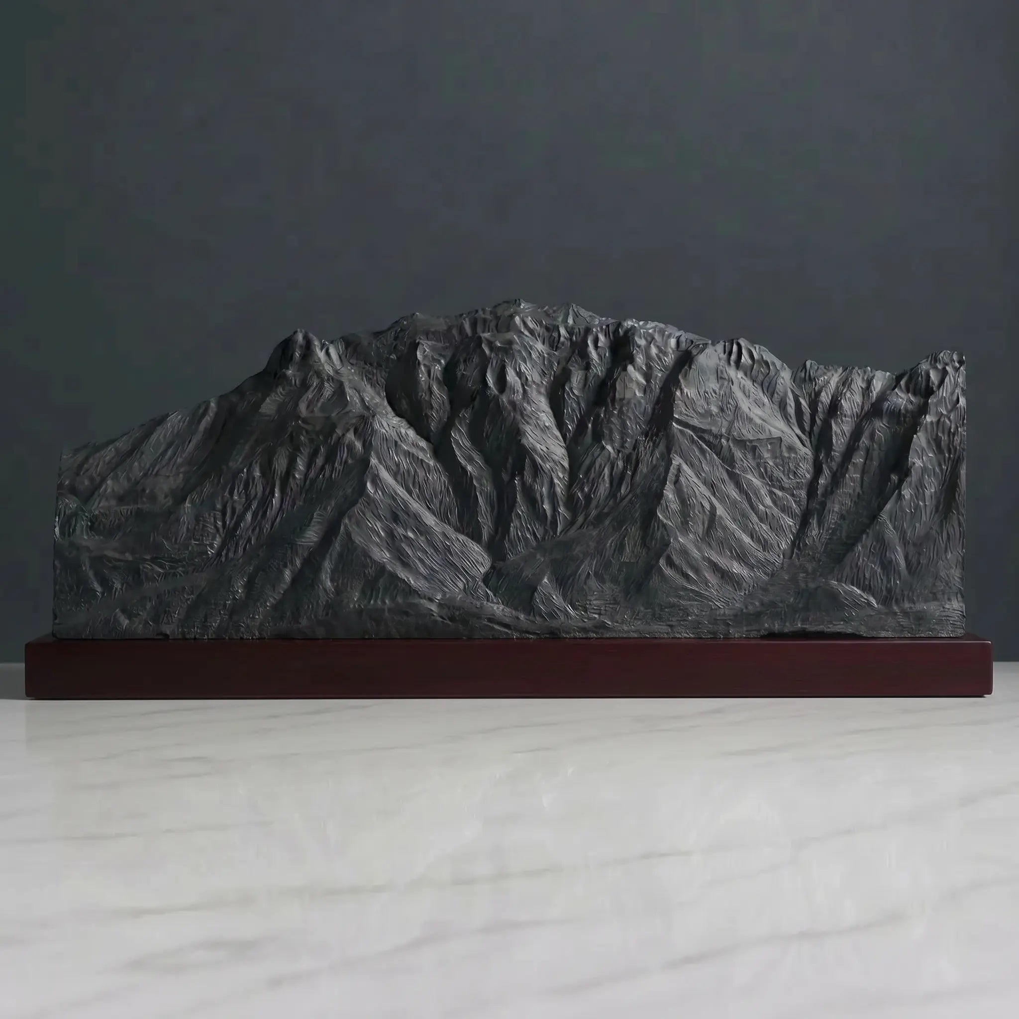 Franklin Mountains Sculpture (East View, El Paso, Texas) Sculpted Peaks