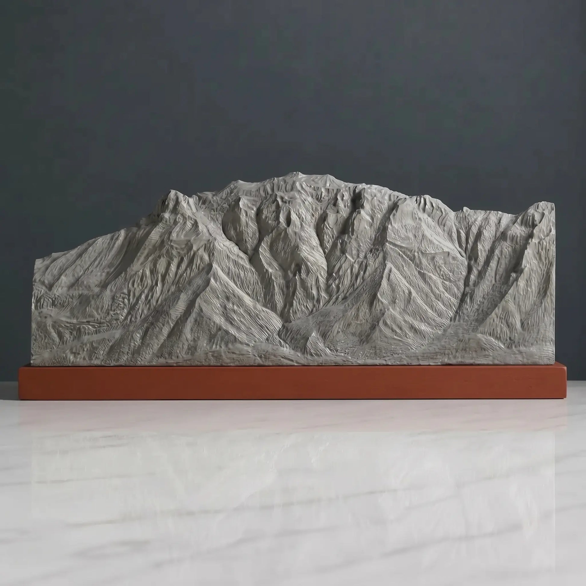 Franklin Mountains Sculpture (East View, El Paso, Texas) Sculpted Peaks