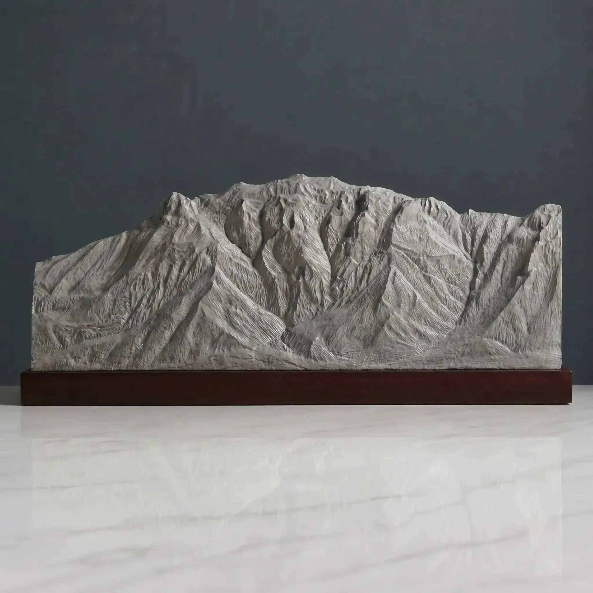 Franklin Mountains Sculpture (East View, El Paso, Texas) Sculpted Peaks