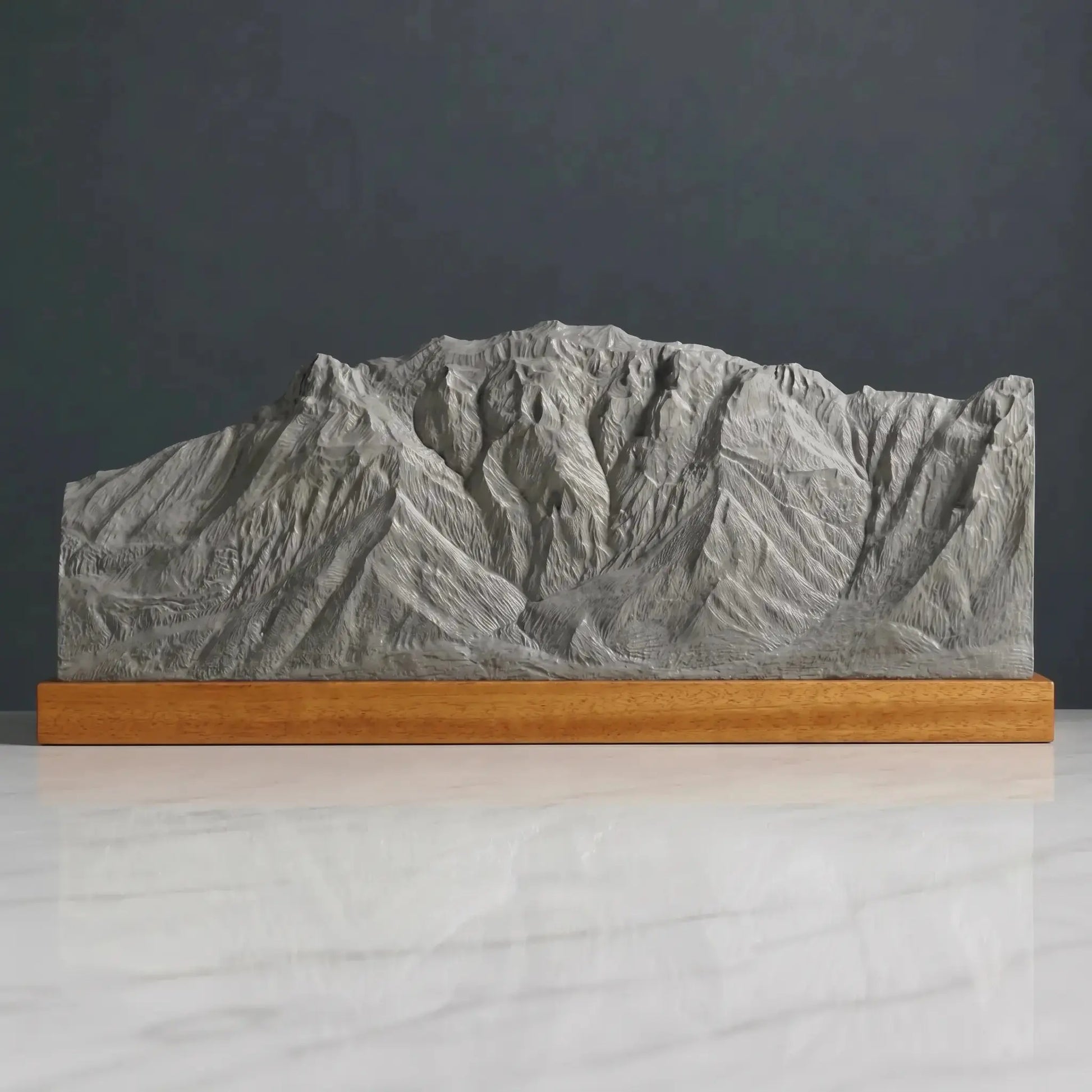 Franklin Mountains Sculpture (East View, El Paso, Texas) Sculpted Peaks