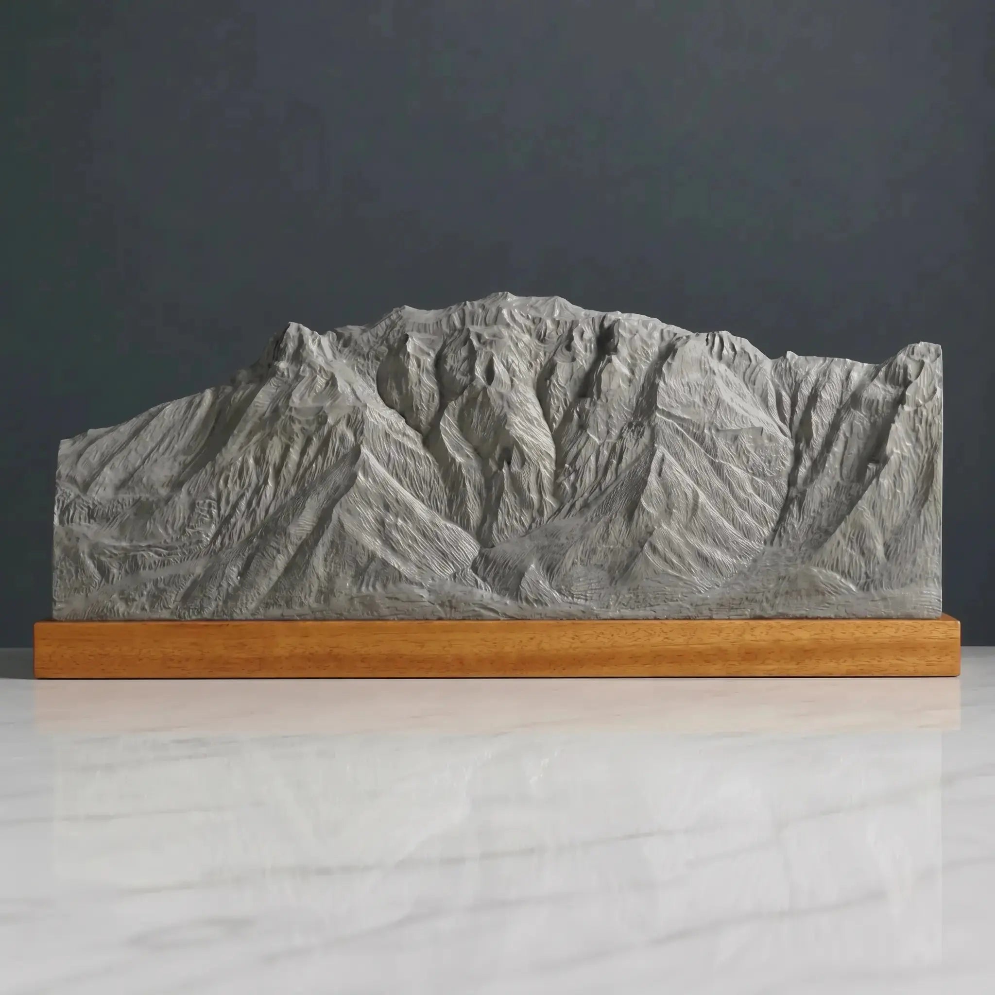 Franklin Mountains Sculpture (East View, El Paso, Texas) Sculpted Peaks