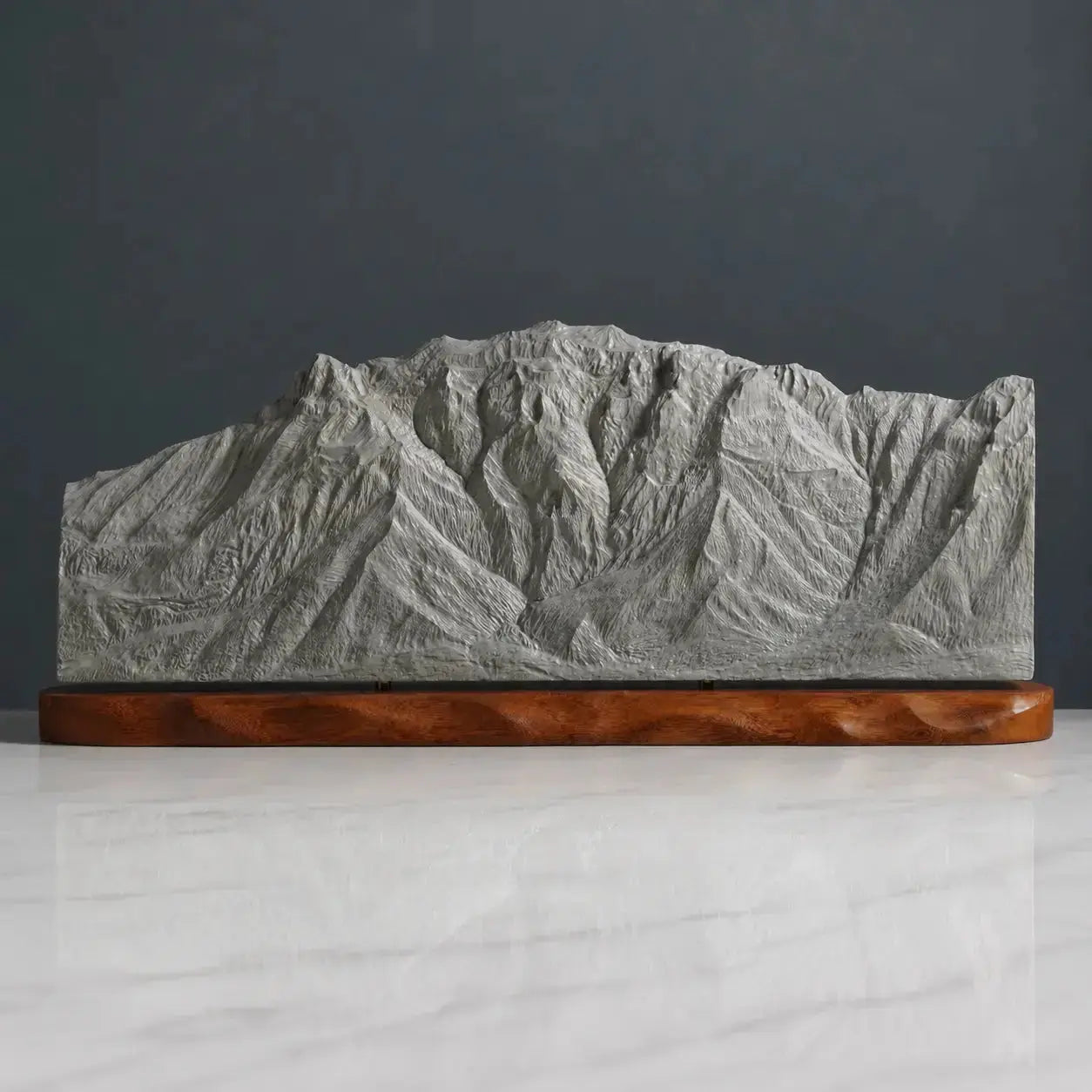Franklin Mountains Sculpture (East View, El Paso, Texas) Sculpted Peaks
