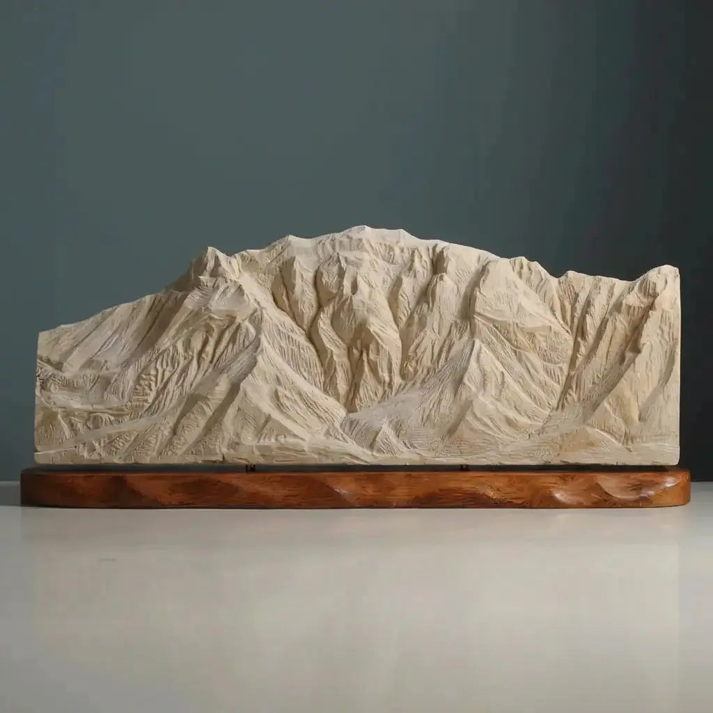Franklin Mountains Sculpture (Thunderbird View, El Paso, TX) Sculpted Peaks