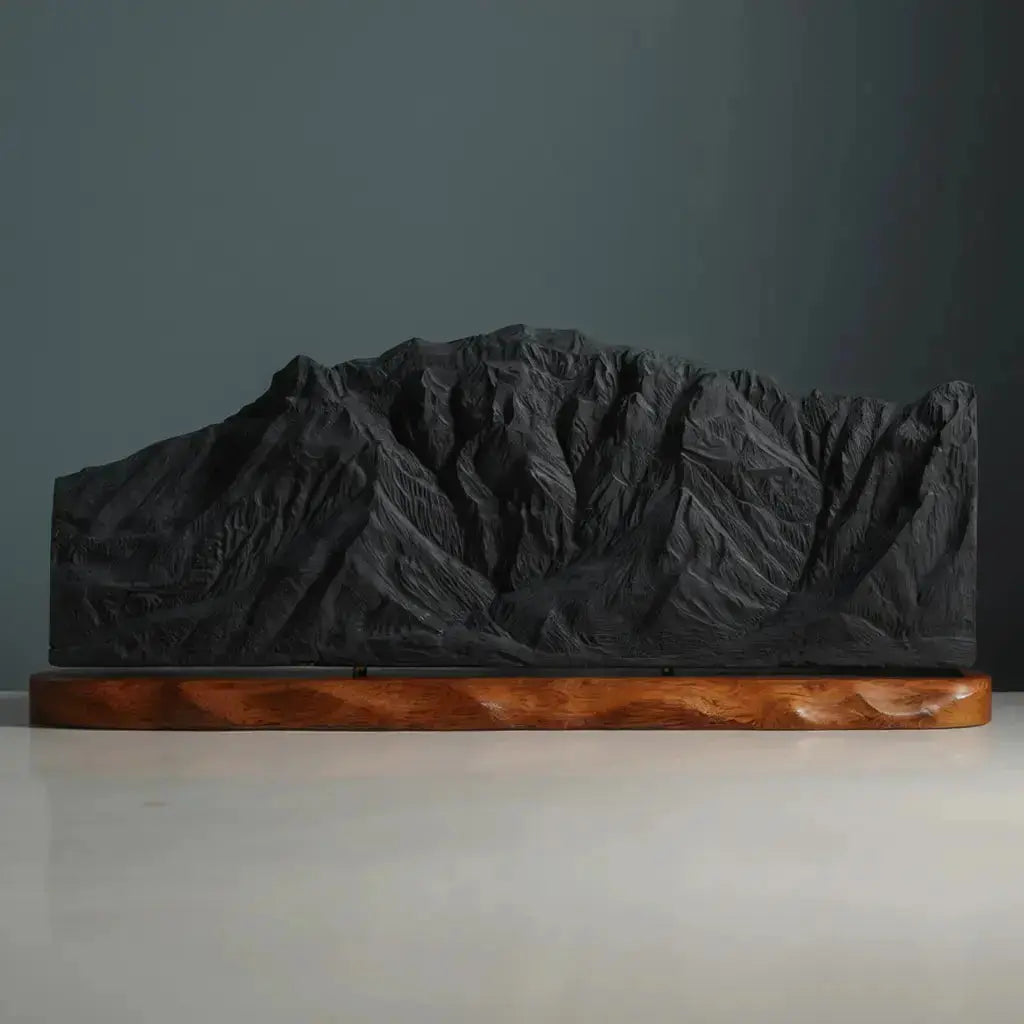 Franklin Mountains Sculpture (Thunderbird View, El Paso, TX) Sculpted Peaks