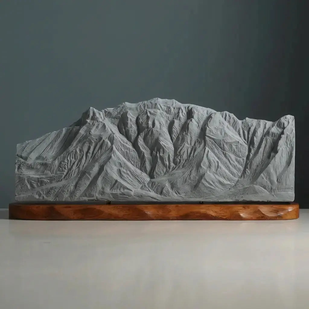 Franklin Mountains Sculpture (Thunderbird View, El Paso, TX) Sculpted Peaks