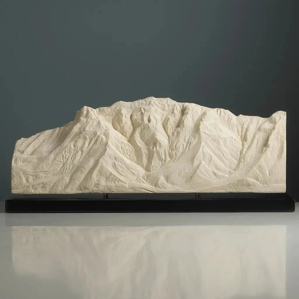 Franklin Mountains Sculpture (Thunderbird View, El Paso, TX) Sculpted Peaks