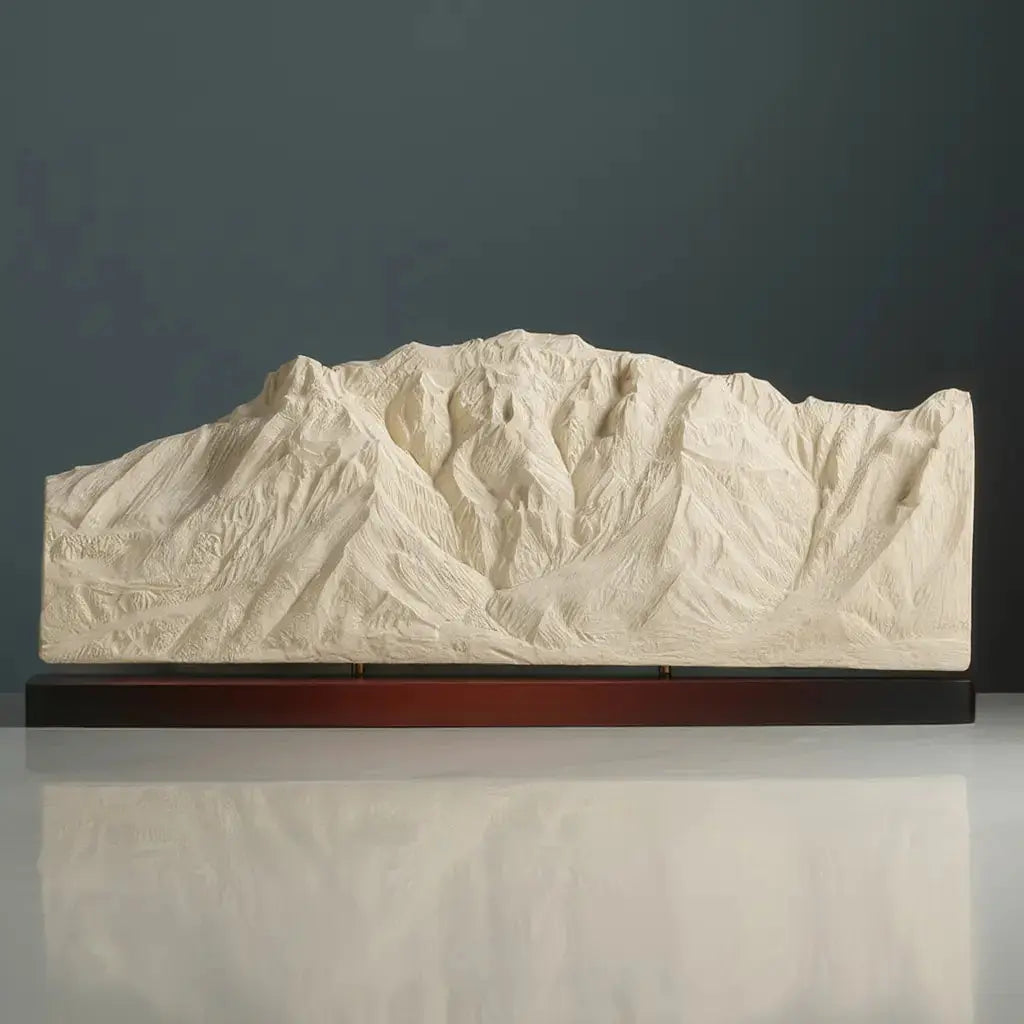 Franklin Mountains Sculpture (Thunderbird View, El Paso, TX) Sculpted Peaks