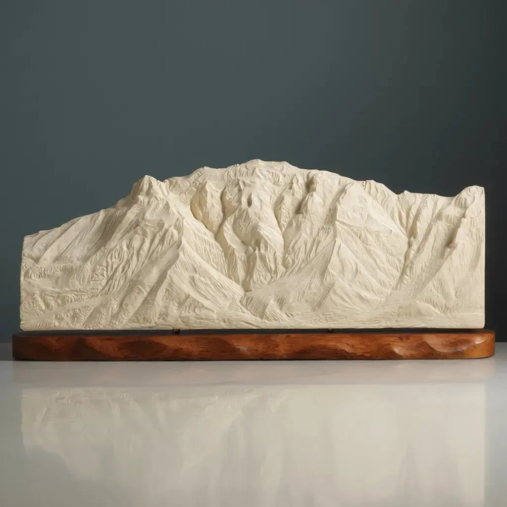 Franklin Mountains Sculpture (Thunderbird View, El Paso, TX) Sculpted Peaks