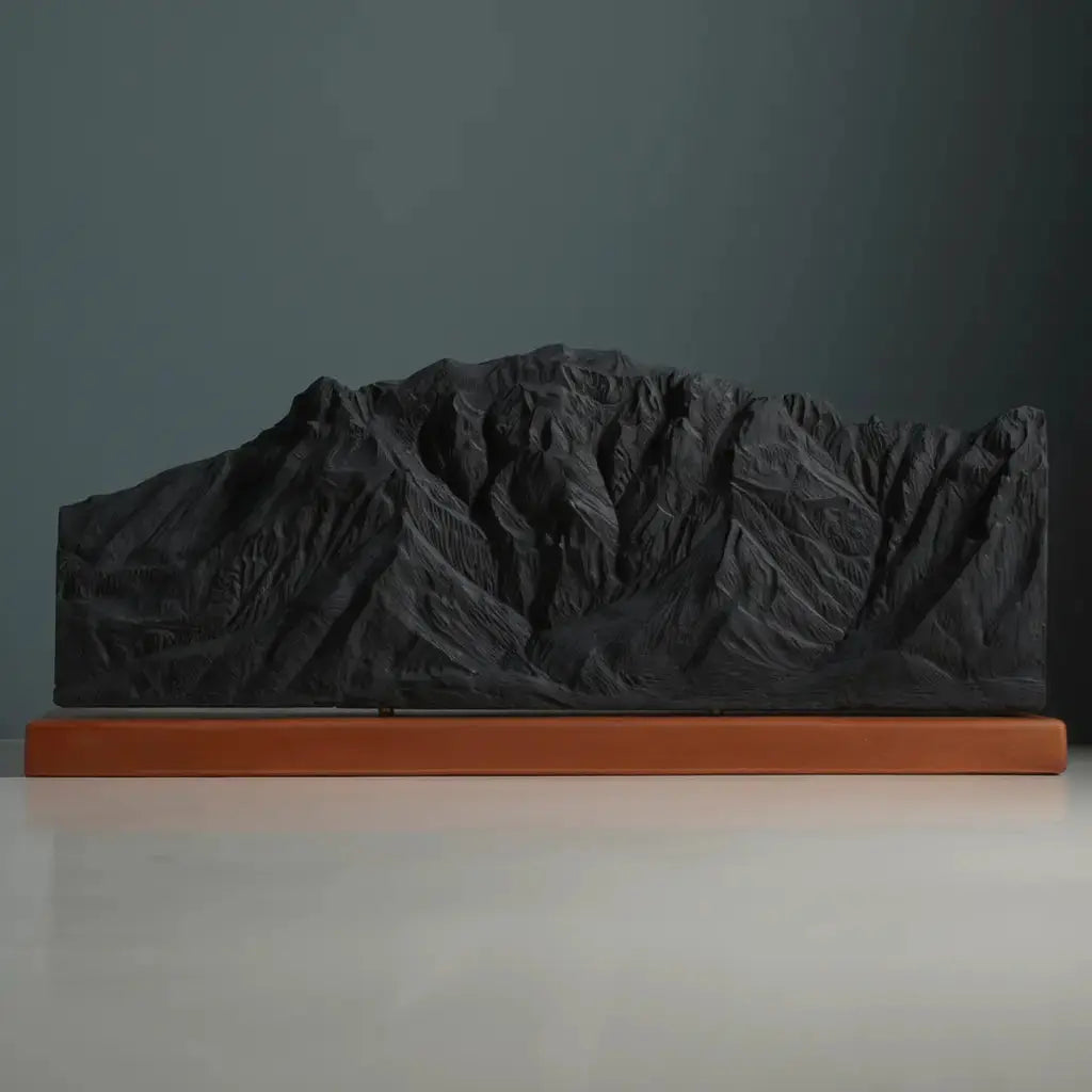 Franklin Mountains Sculpture (Thunderbird View, El Paso, TX) Sculpted Peaks