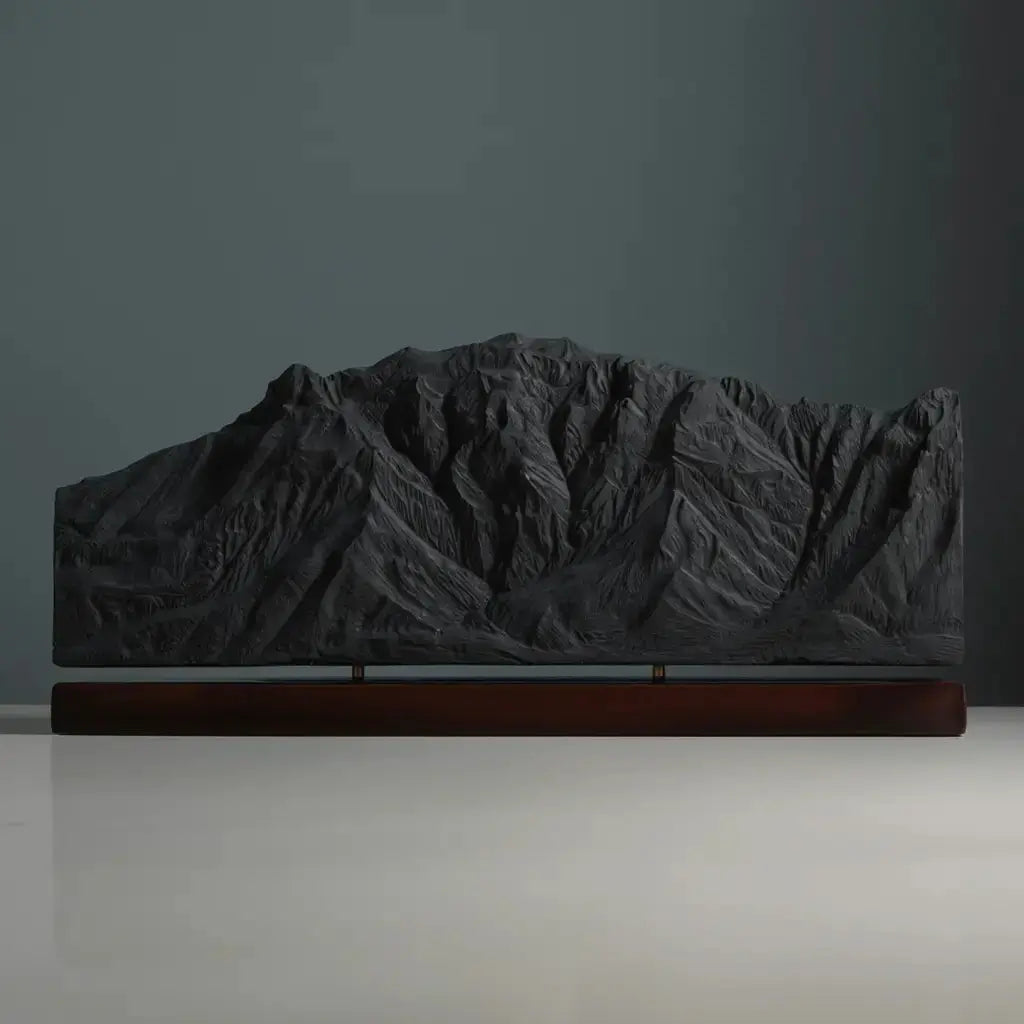 Franklin Mountains Sculpture (Thunderbird View, El Paso, TX) Sculpted Peaks
