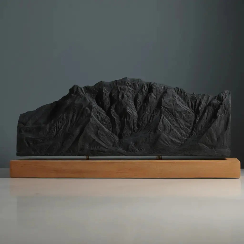 Franklin Mountains Sculpture (Thunderbird View, El Paso, TX) Sculpted Peaks