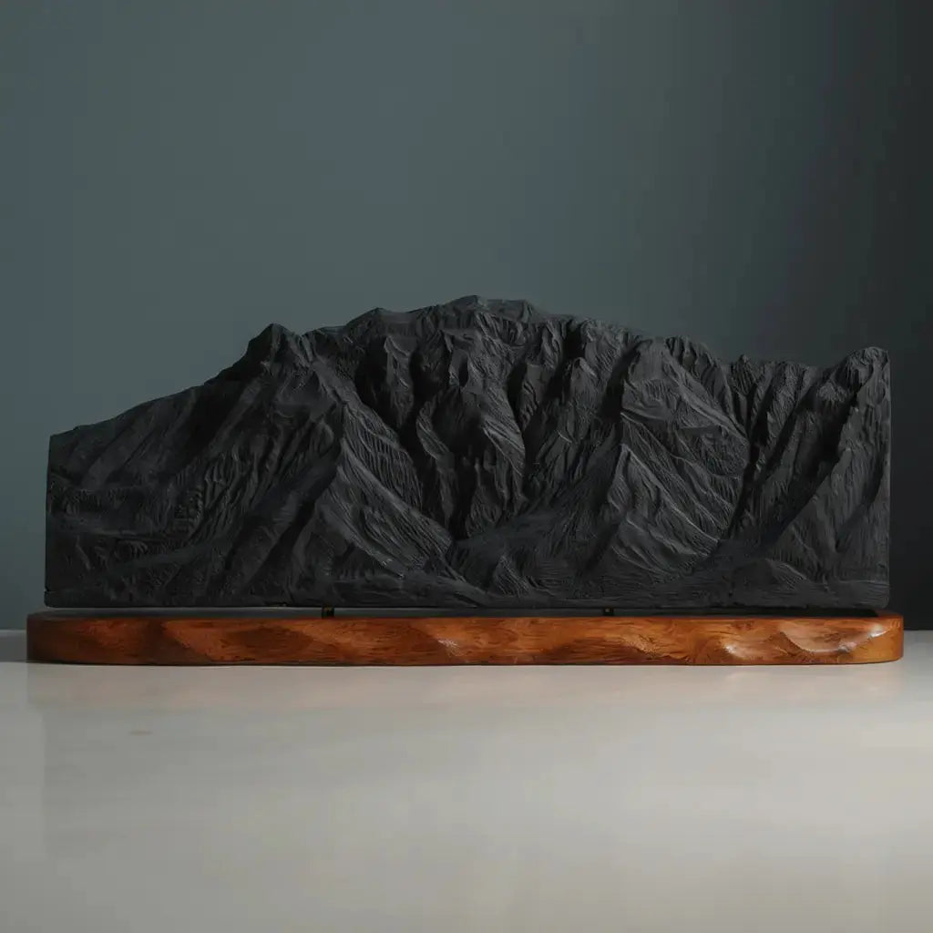 Franklin Mountains Sculpture (Thunderbird View, El Paso, TX) Sculpted Peaks