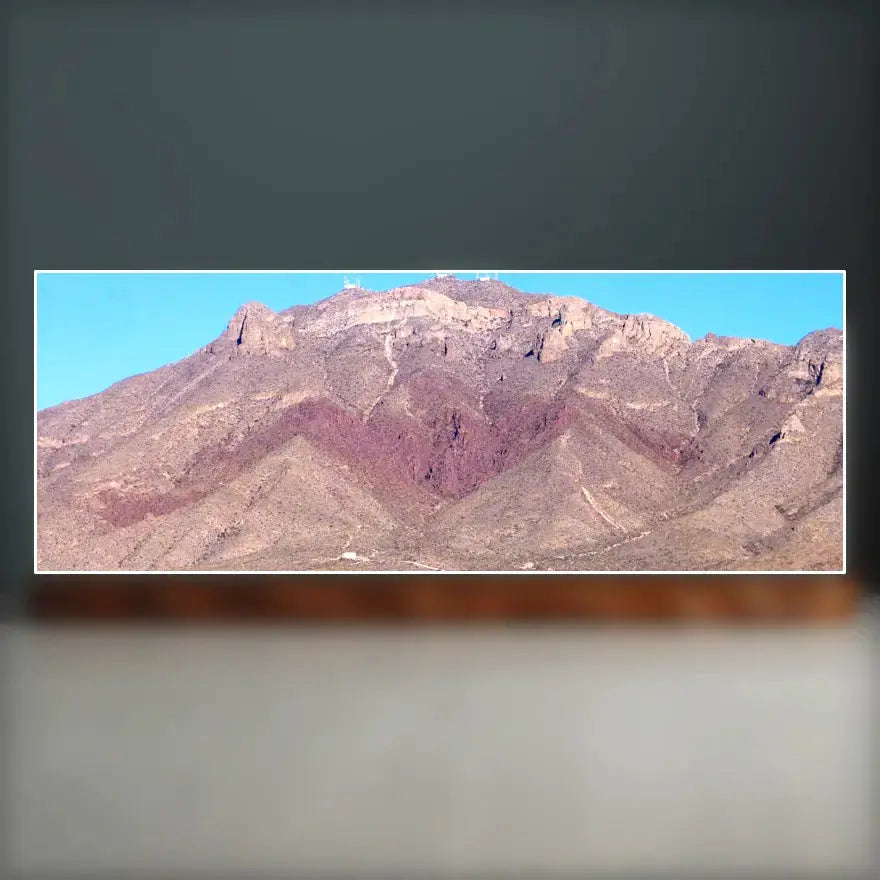 Franklin Mountains Sculpture (Thunderbird View, El Paso, TX) Sculpted Peaks