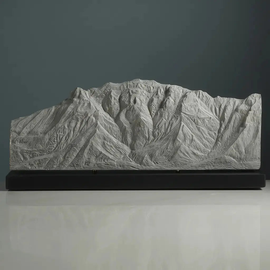 Franklin Mountains Sculpture (Thunderbird View, El Paso, TX) Sculpted Peaks