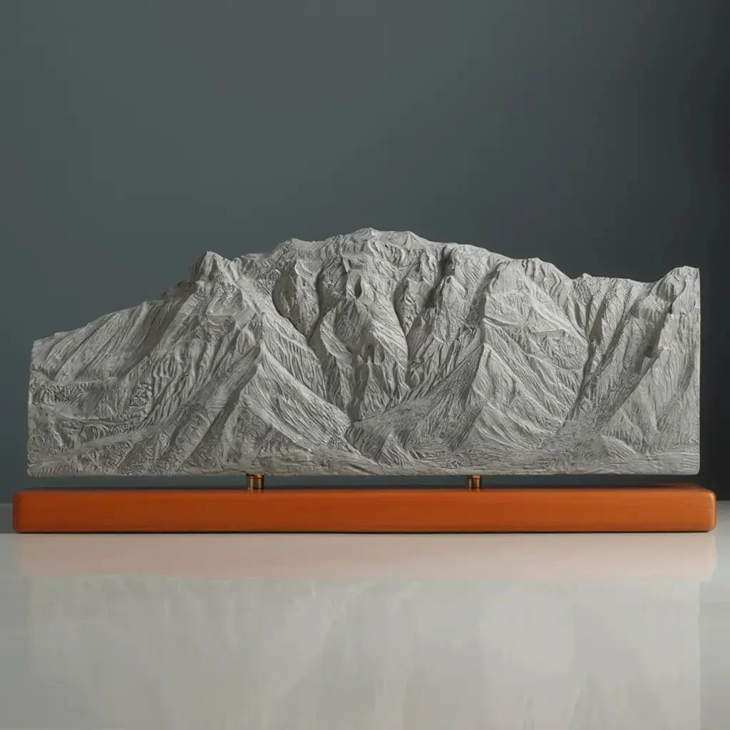 Franklin Mountains Sculpture (Thunderbird View, El Paso, TX) Sculpted Peaks