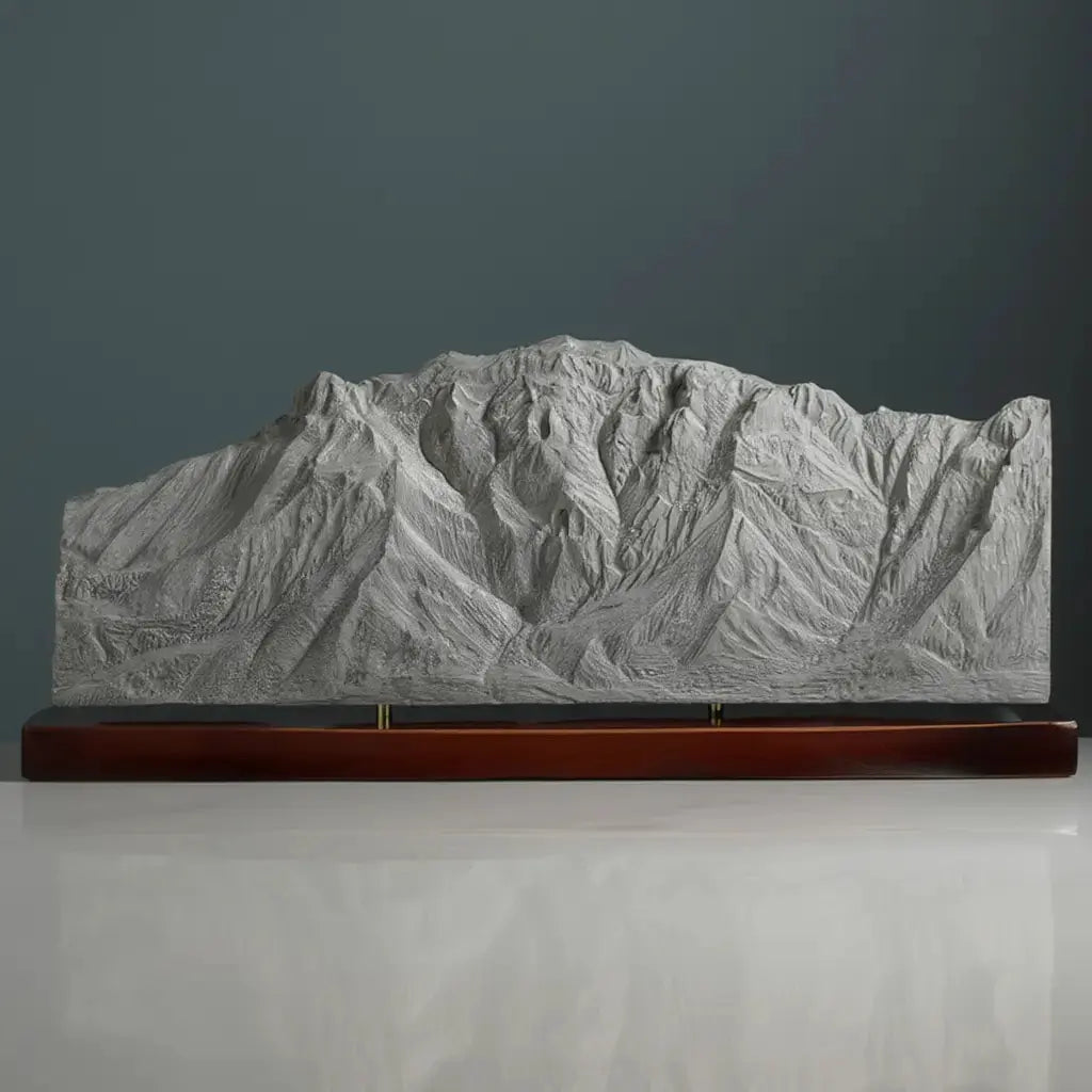 Franklin Mountains Sculpture (Thunderbird View, El Paso, TX) Sculpted Peaks