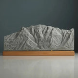 Franklin Mountains Sculpture (Thunderbird View, El Paso, TX) Sculpted Peaks