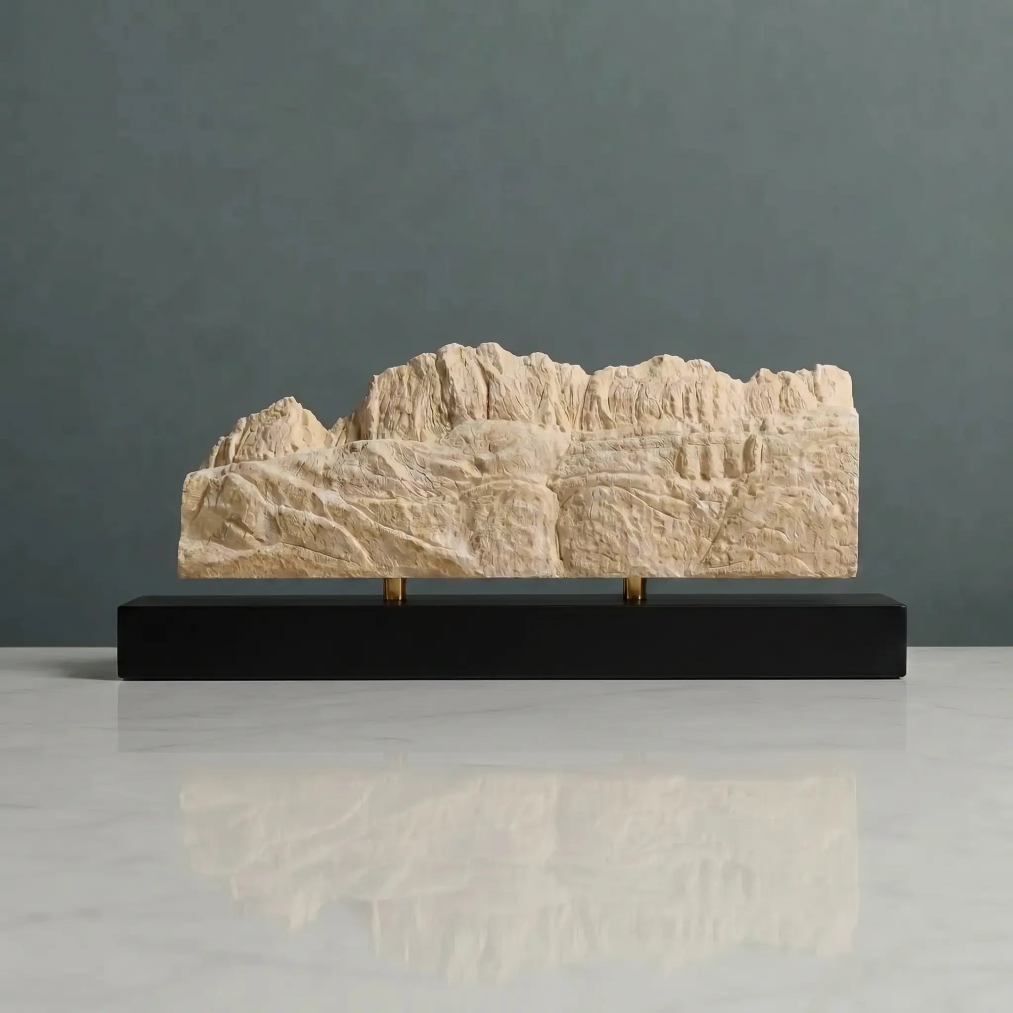 Garden Wall Sculpture (Glacier National Park) Sculpted Peaks