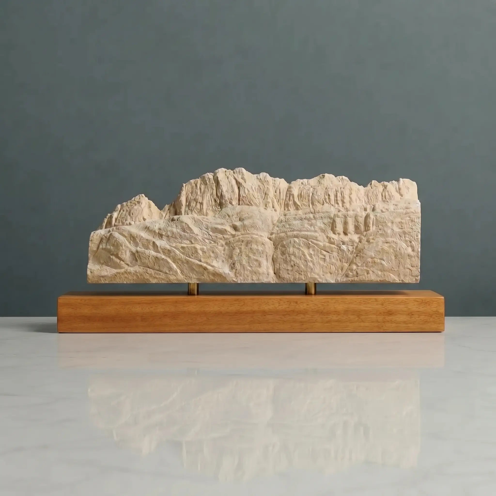 Garden Wall Sculpture (Glacier National Park) Sculpted Peaks