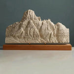 Giau Pass Sculpture (Dolomites, Squared Bottom) Sculpted Peaks