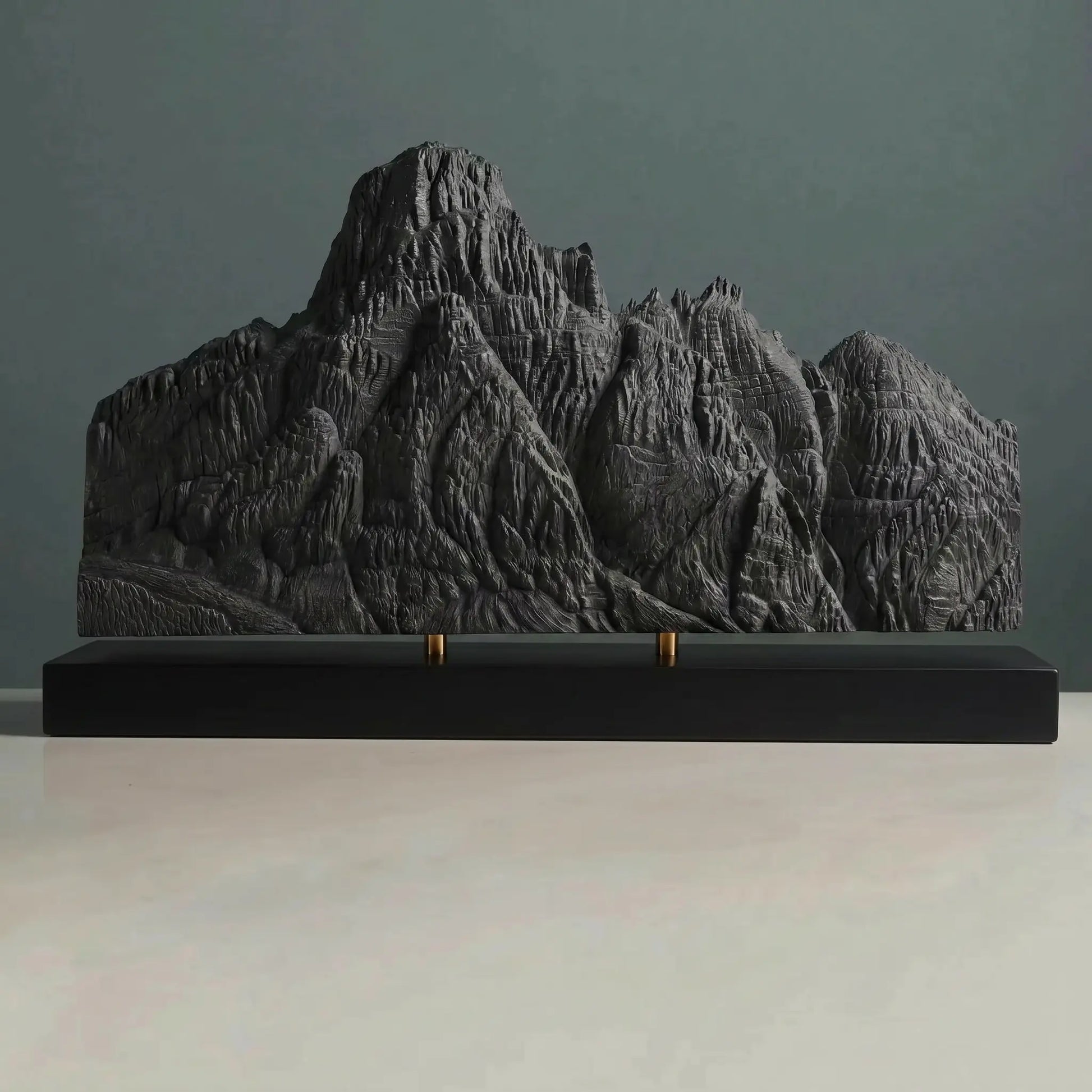 Giau Pass Sculpture (Dolomites, Squared Bottom) Sculpted Peaks