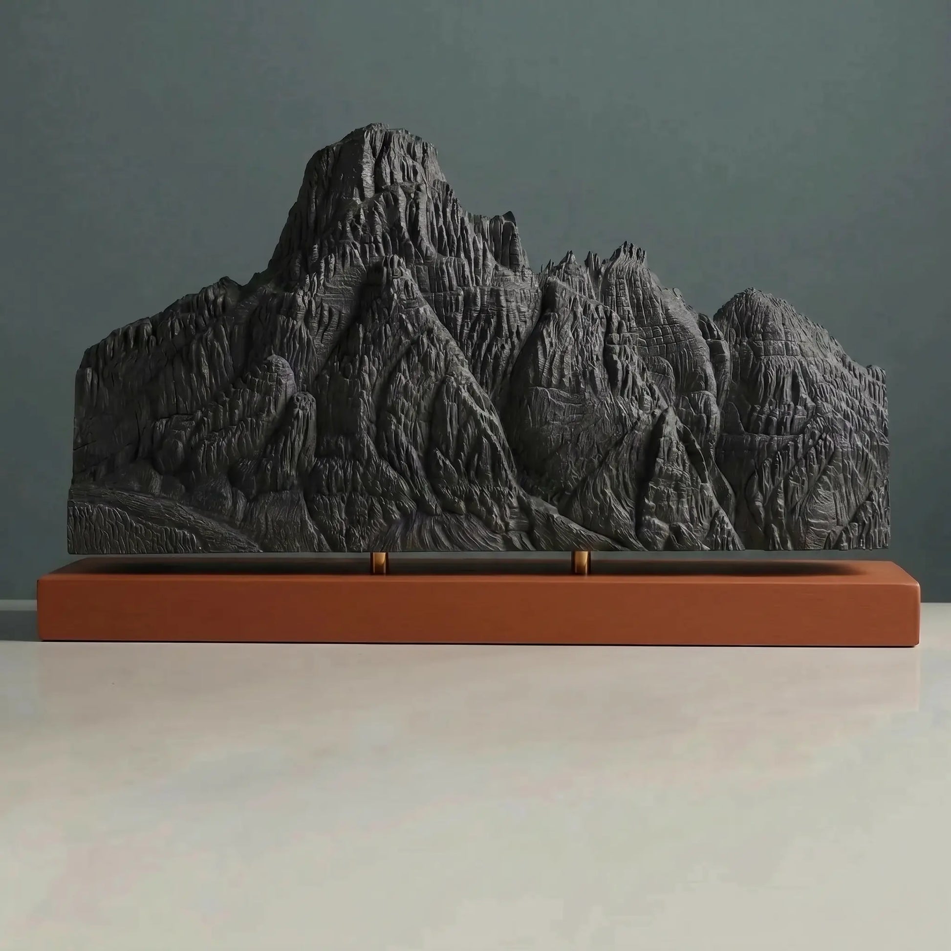 Giau Pass Sculpture (Dolomites, Squared Bottom) Sculpted Peaks