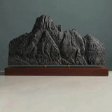 Giau Pass Sculpture (Dolomites, Squared Bottom) Sculpted Peaks