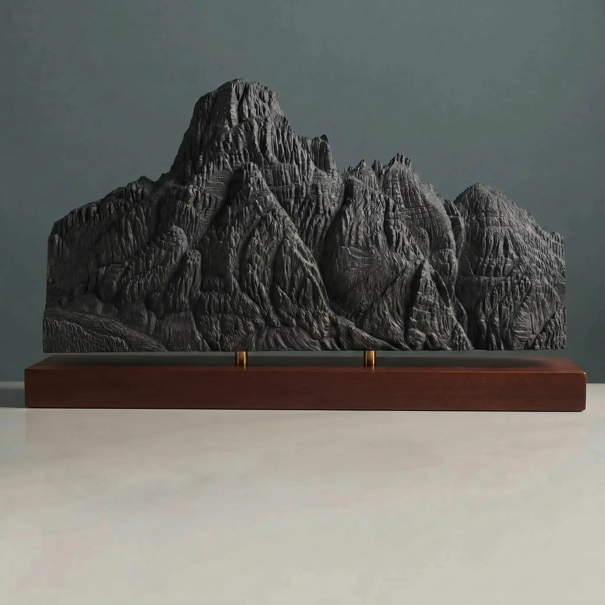 Giau Pass Sculpture (Dolomites, Squared Bottom) Sculpted Peaks