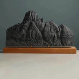 Giau Pass Sculpture (Dolomites, Squared Bottom) Sculpted Peaks