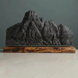 Giau Pass Sculpture (Dolomites, Squared Bottom) Sculpted Peaks
