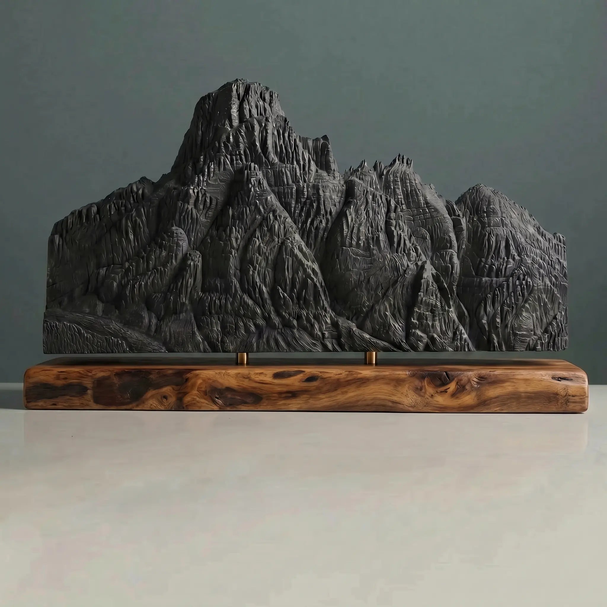 Giau Pass Sculpture (Dolomites, Squared Bottom) Sculpted Peaks