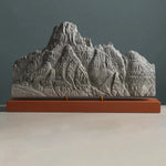 Giau Pass Sculpture (Dolomites, Squared Bottom) Sculpted Peaks