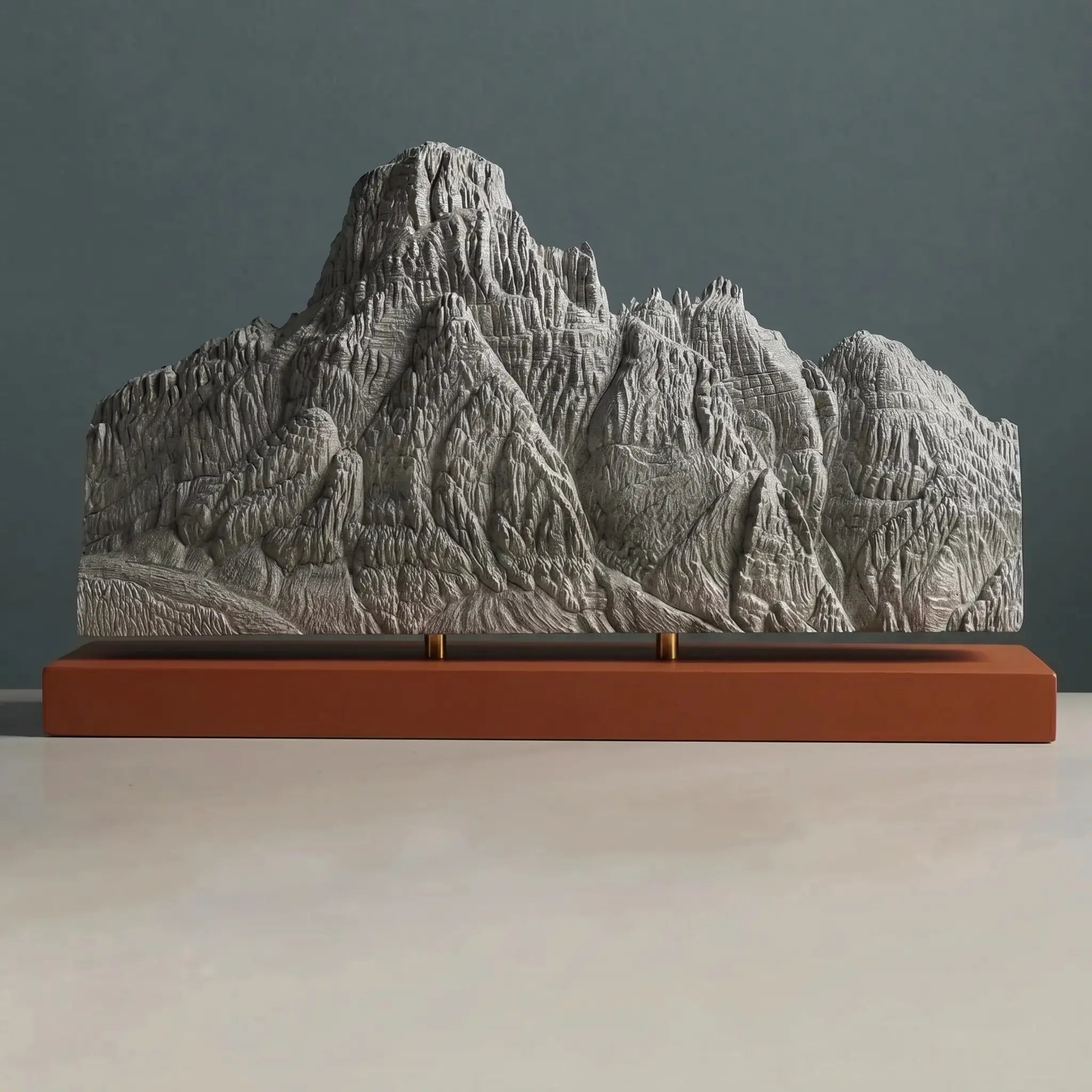 Giau Pass Sculpture (Dolomites, Squared Bottom) Sculpted Peaks