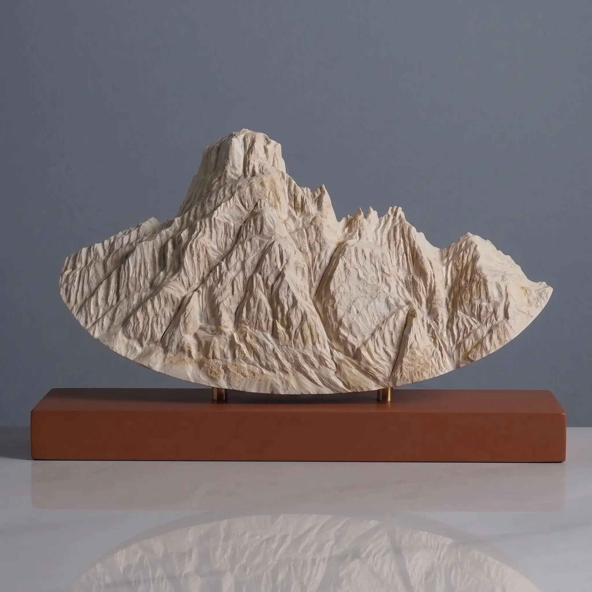 Giau Pass Sculpture (Dolomites, Rounded Bottom) Sculpted Peaks