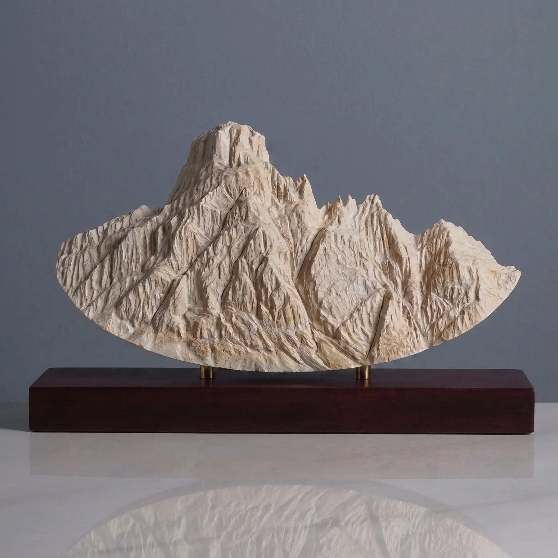 Giau Pass Sculpture (Dolomites, Rounded Bottom) Sculpted Peaks