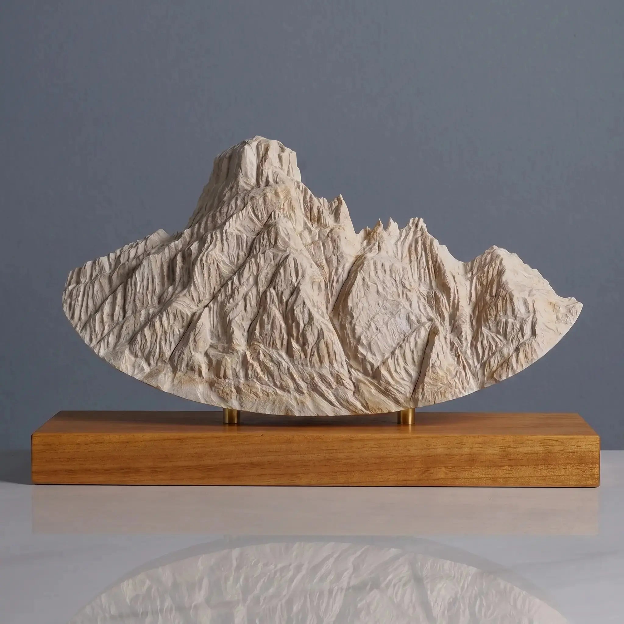 Giau Pass Sculpture (Dolomites, Rounded Bottom) Sculpted Peaks