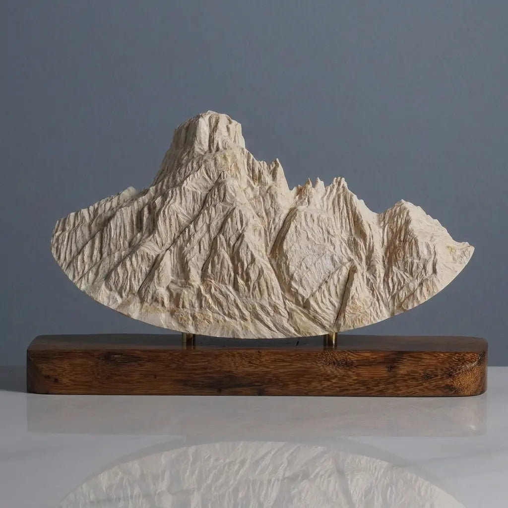 Giau Pass Sculpture (Dolomites, Rounded Bottom) Sculpted Peaks