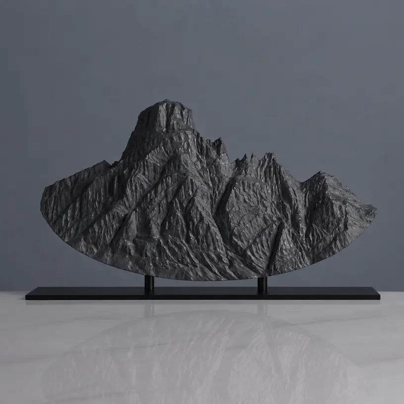 Giau Pass Sculpture (Dolomites, Rounded Bottom) Sculpted Peaks