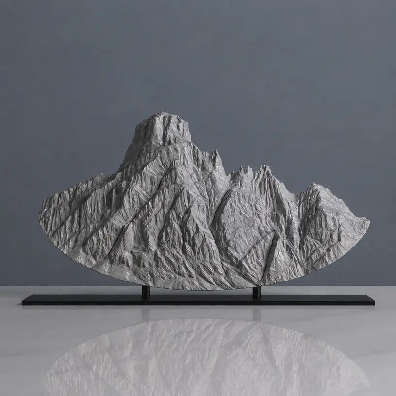 Giau Pass Sculpture (Dolomites, Rounded Bottom) Sculpted Peaks
