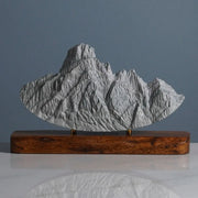 Giau Pass Sculpture (Dolomites, Rounded Bottom) Sculpted Peaks