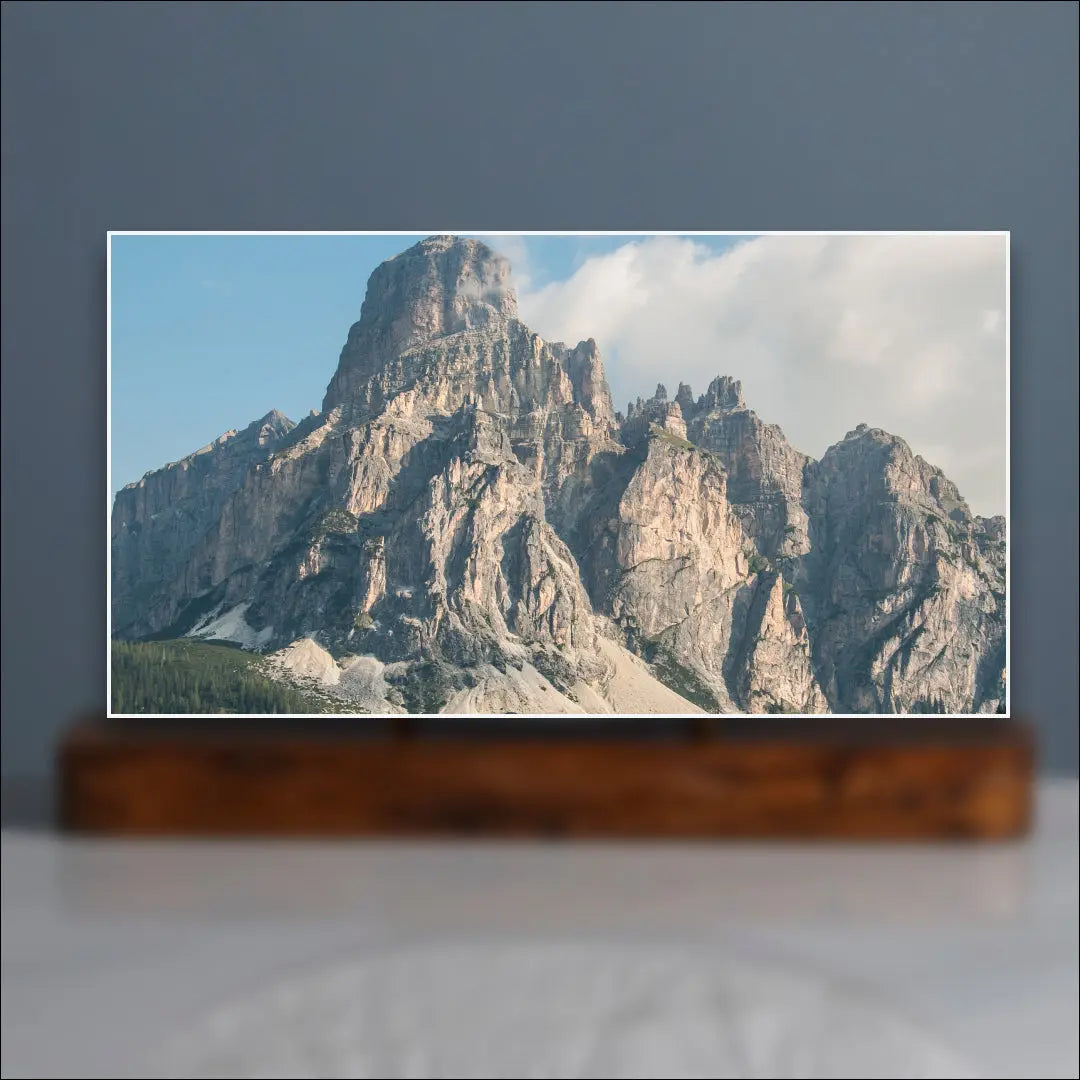 Giau Pass Sculpture (Dolomites, Rounded Bottom) Sculpted Peaks