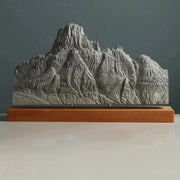 Giau Pass Sculpture (Dolomites, Squared Bottom) Sculpted Peaks