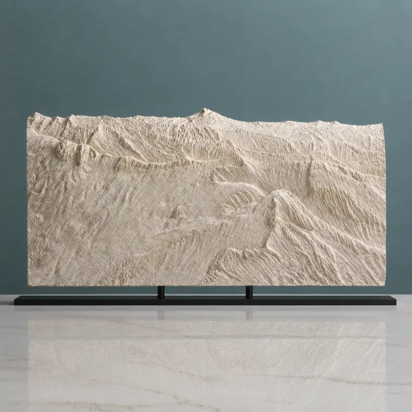 Glacier Peak Sculpture - Snowking Mountain Sculpted Peaks