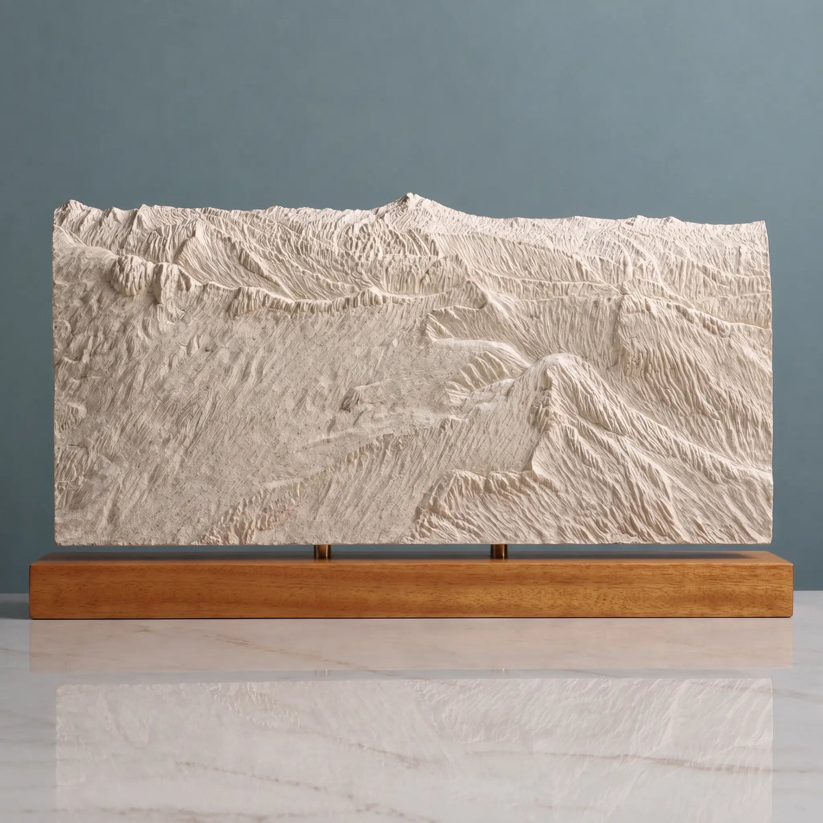 Glacier Peak Sculpture - Snowking Mountain Sculpted Peaks