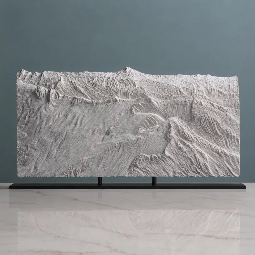 Glacier Peak Sculpture - Snowking Mountain Sculpted Peaks